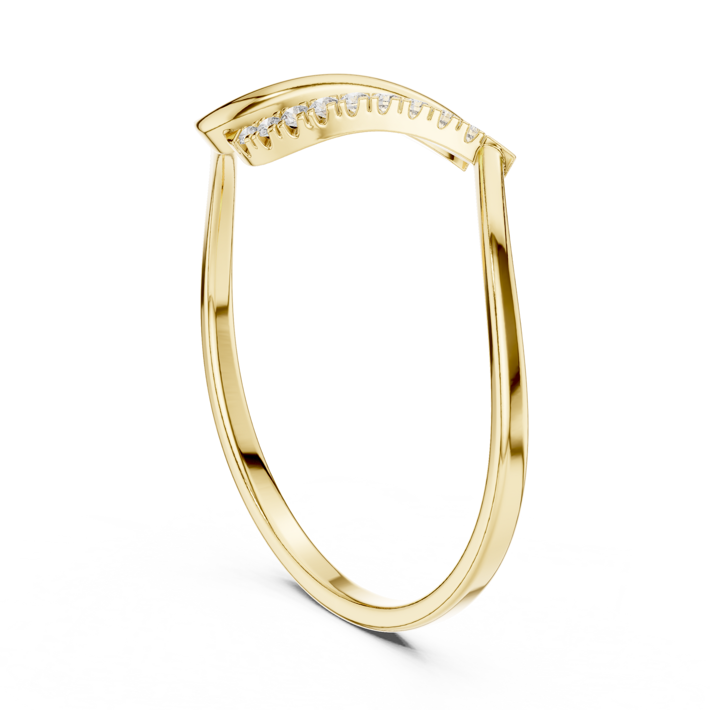 Intertwined Diamond Ring | Symbol of Eternal Connection