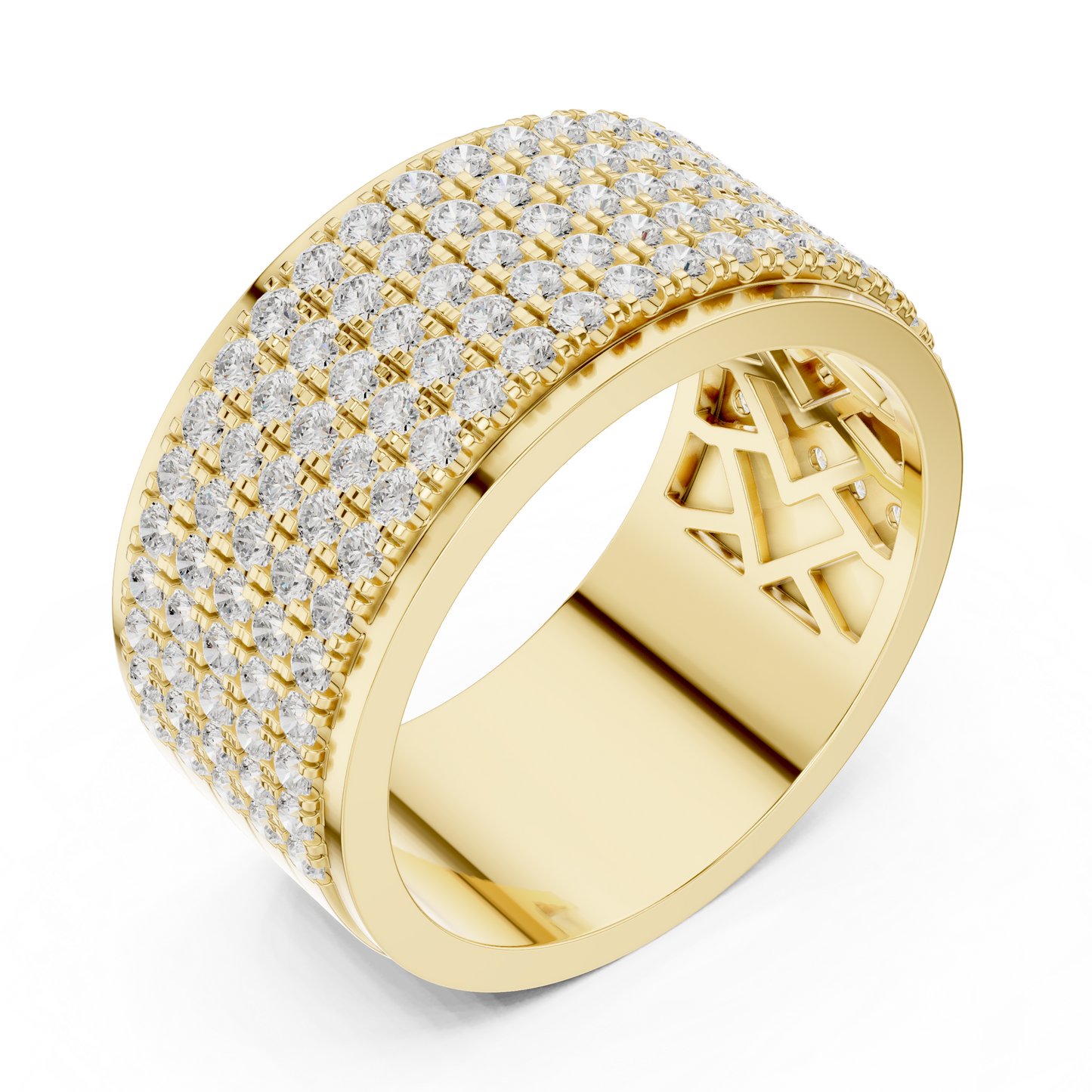 Lab-Grown Diamond Wedding Band Ring