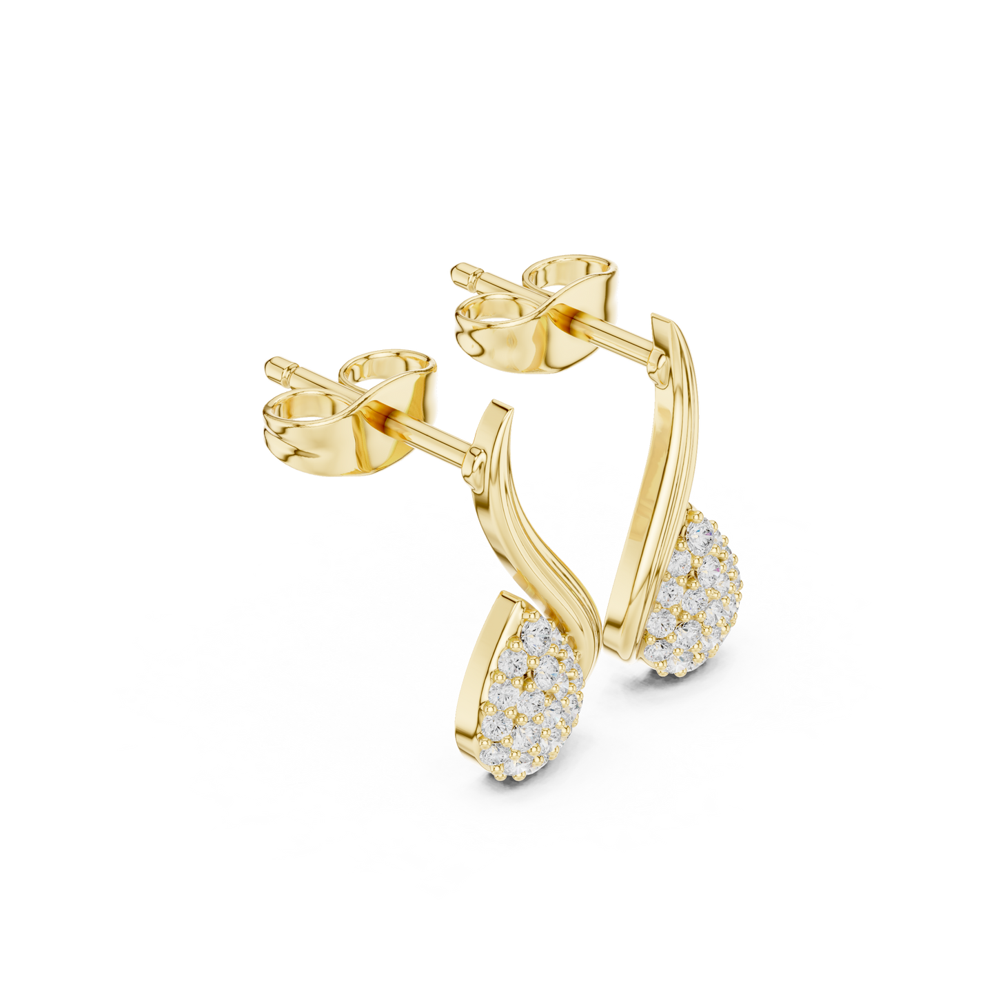 Timeless Diamond Earring Pair | Everyday Luxury