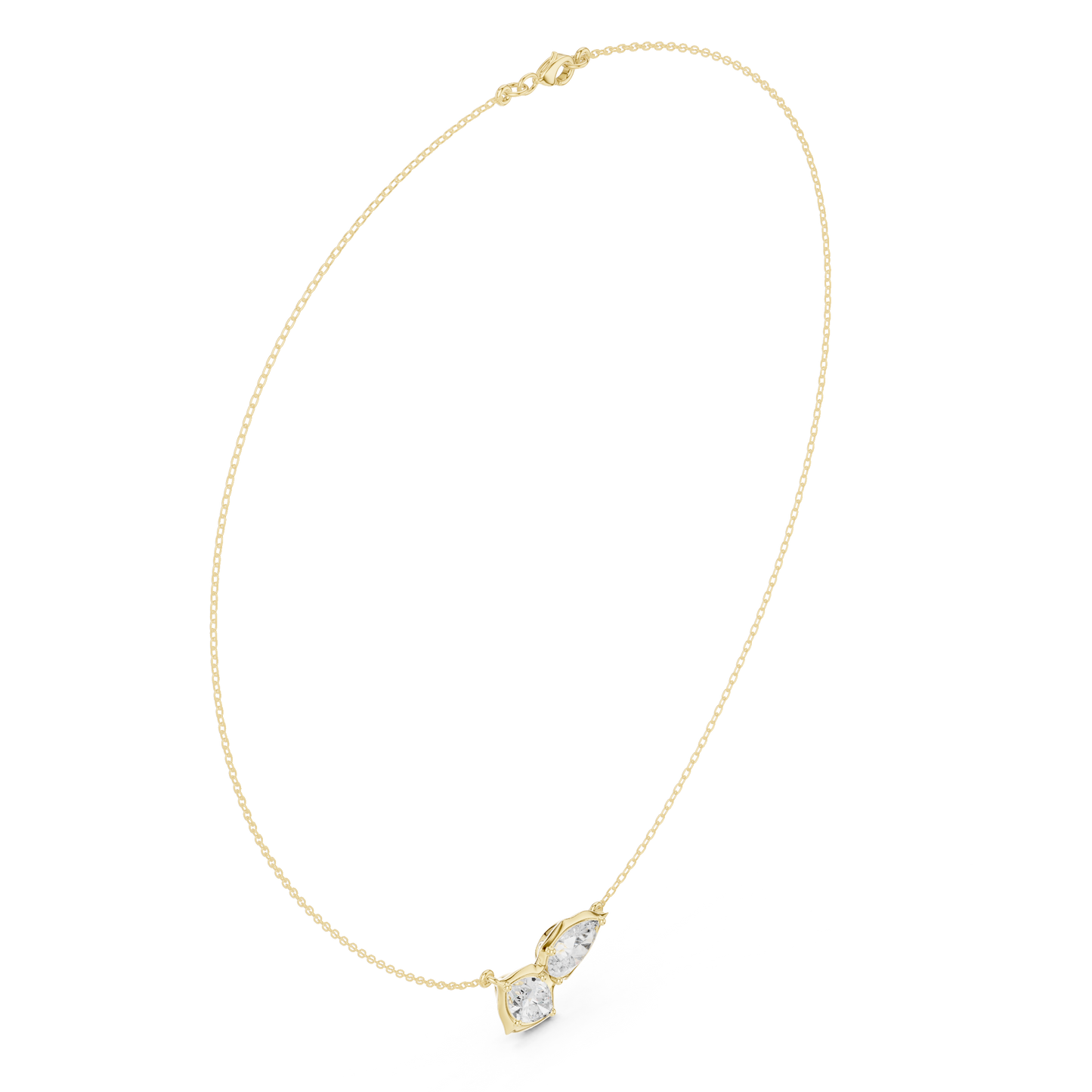 Ornate Leaf Pendant Necklace | Nature-Inspired Elegance