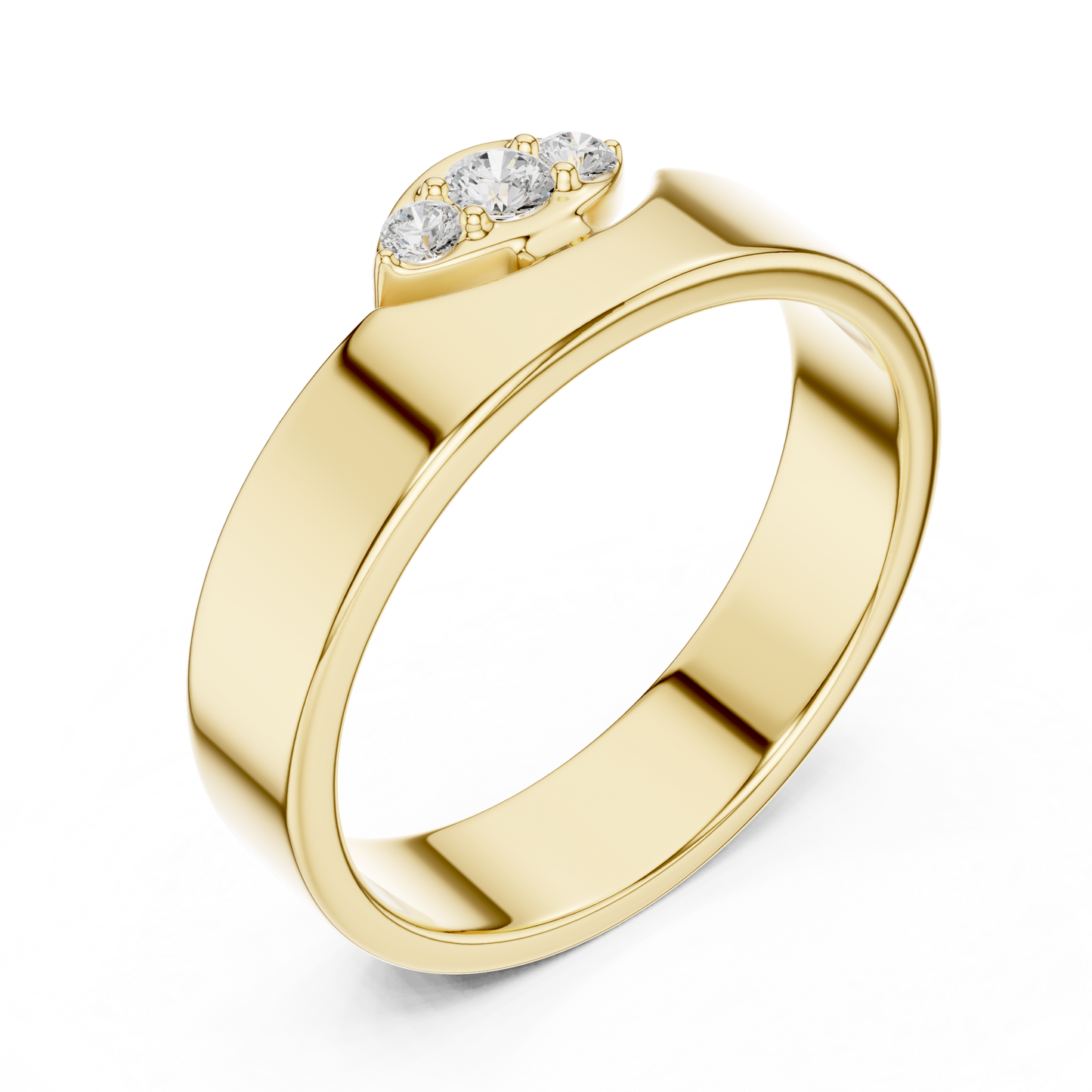 Marquise-Cut Diamond Engagement Ring | Solitaire Center Stone Ring