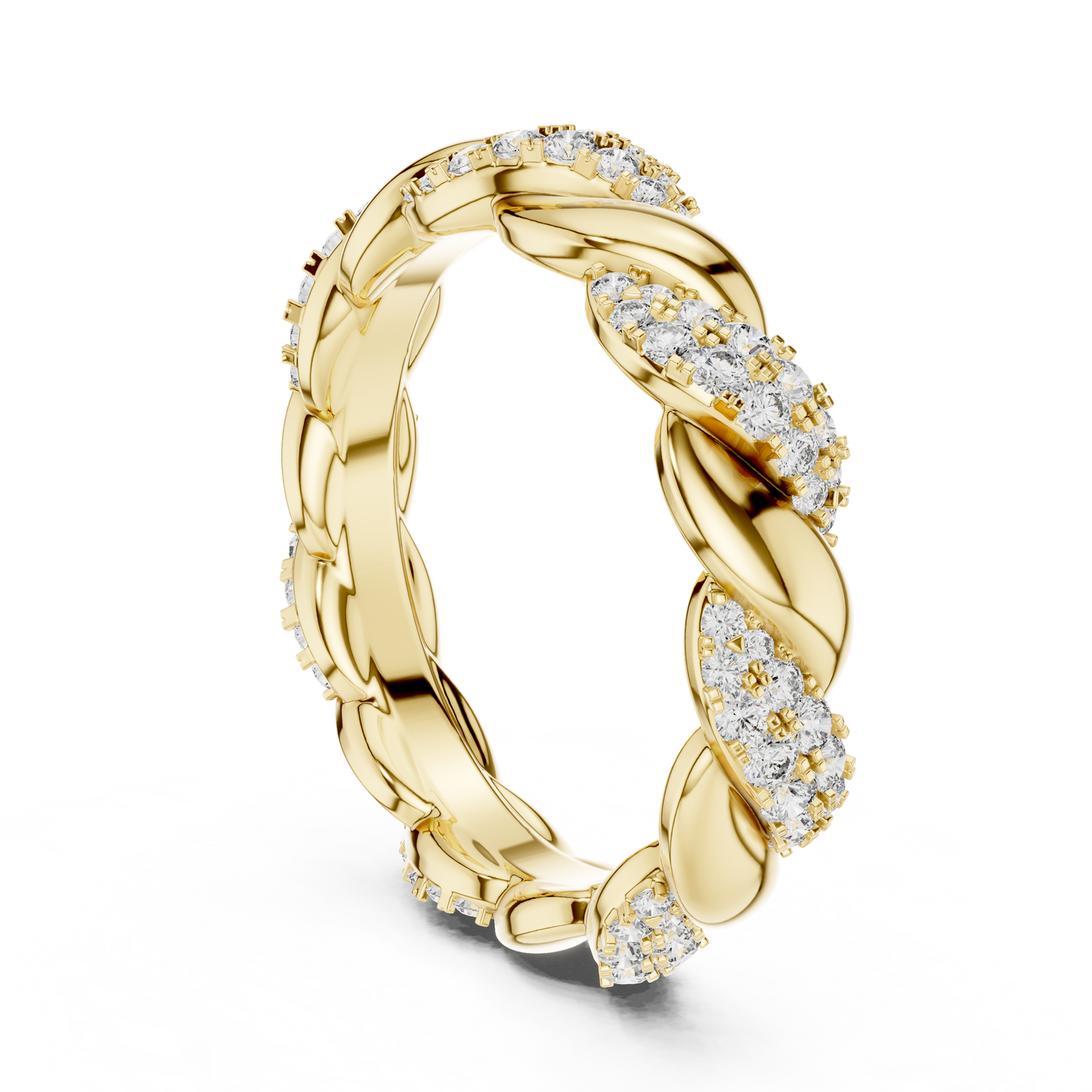 Cuban Link Chain Ring | Bold Luxury Statement Band