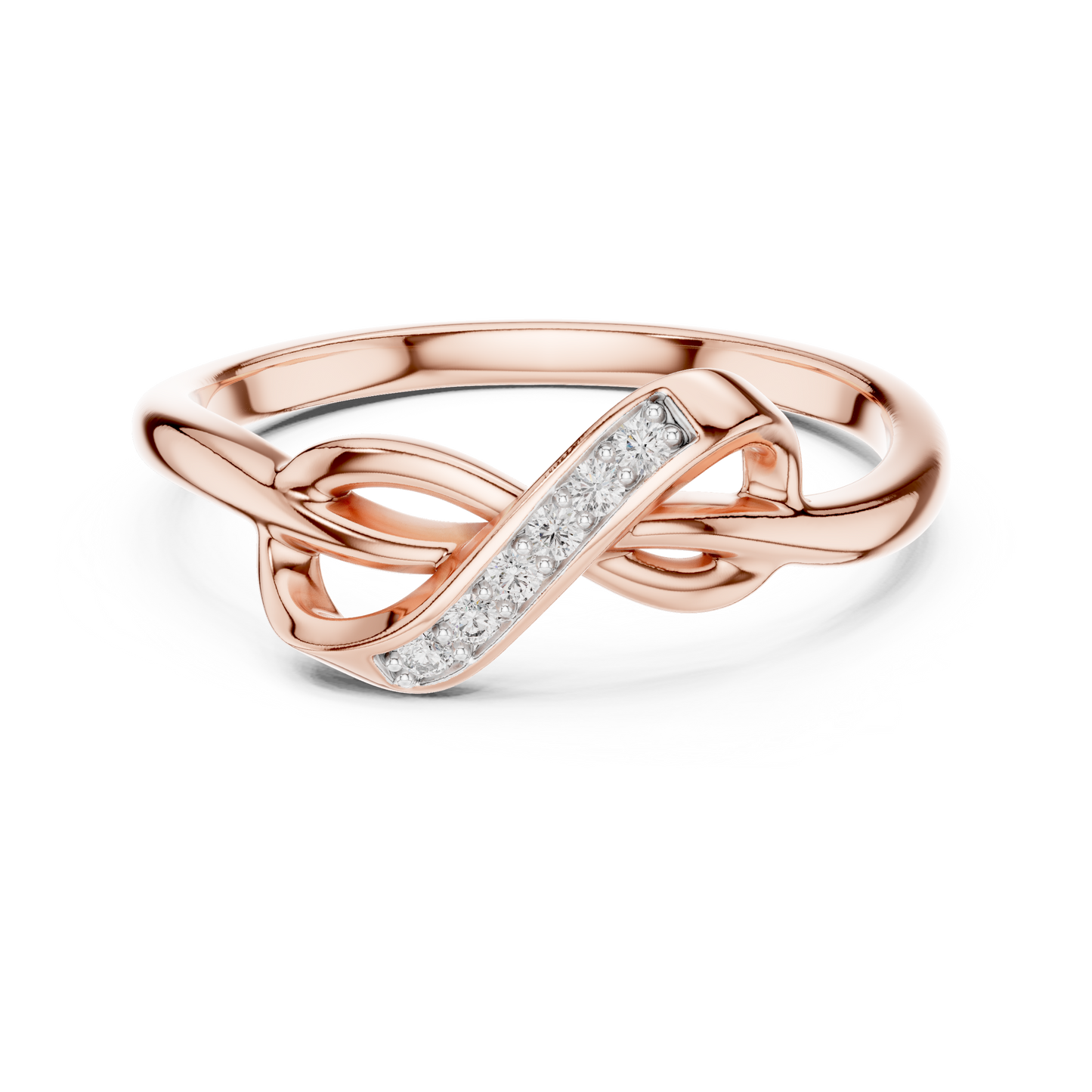 Silver Pavé Infinity Ring | Love Without Limits