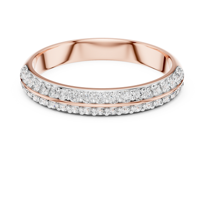 Dainty Flower-Shaped Diamond Ring | Subtle Elegance