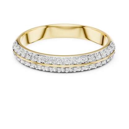 Dainty Flower-Shaped Diamond Ring | Subtle Elegance