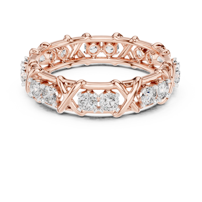 Sixteen-Stone Round Diamond Ring | Lab-Grown Diamond Ring