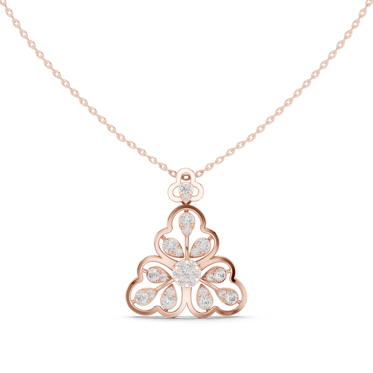 Floral Pendant Necklace | Elegant Flower-Inspired Jewelry