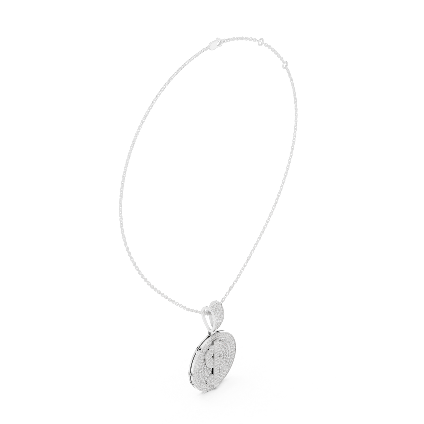 Men’s Dollar Sign Diamond Pendant