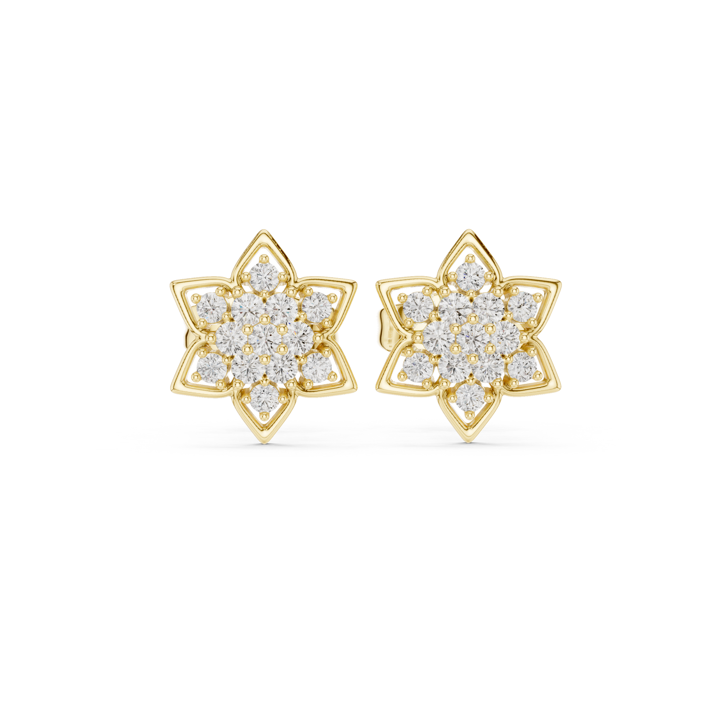 Lab-Grown Diamond Stud Earrings | Classic Pair