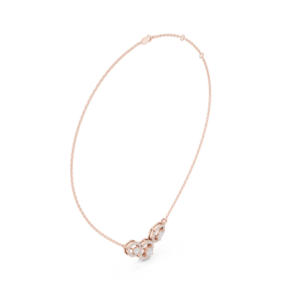 New Generation Fancy Diamond Necklace | Modern Luxury Design