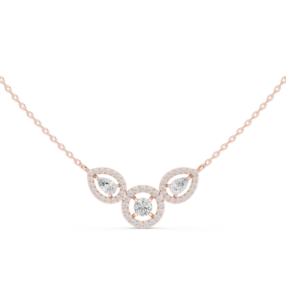 New Generation Fancy Diamond Necklace | Modern Luxury Design