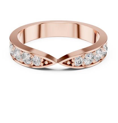 Wishbone Diamond Ring | Anti-Tarnish Silver with Lab-Grown Diamonds