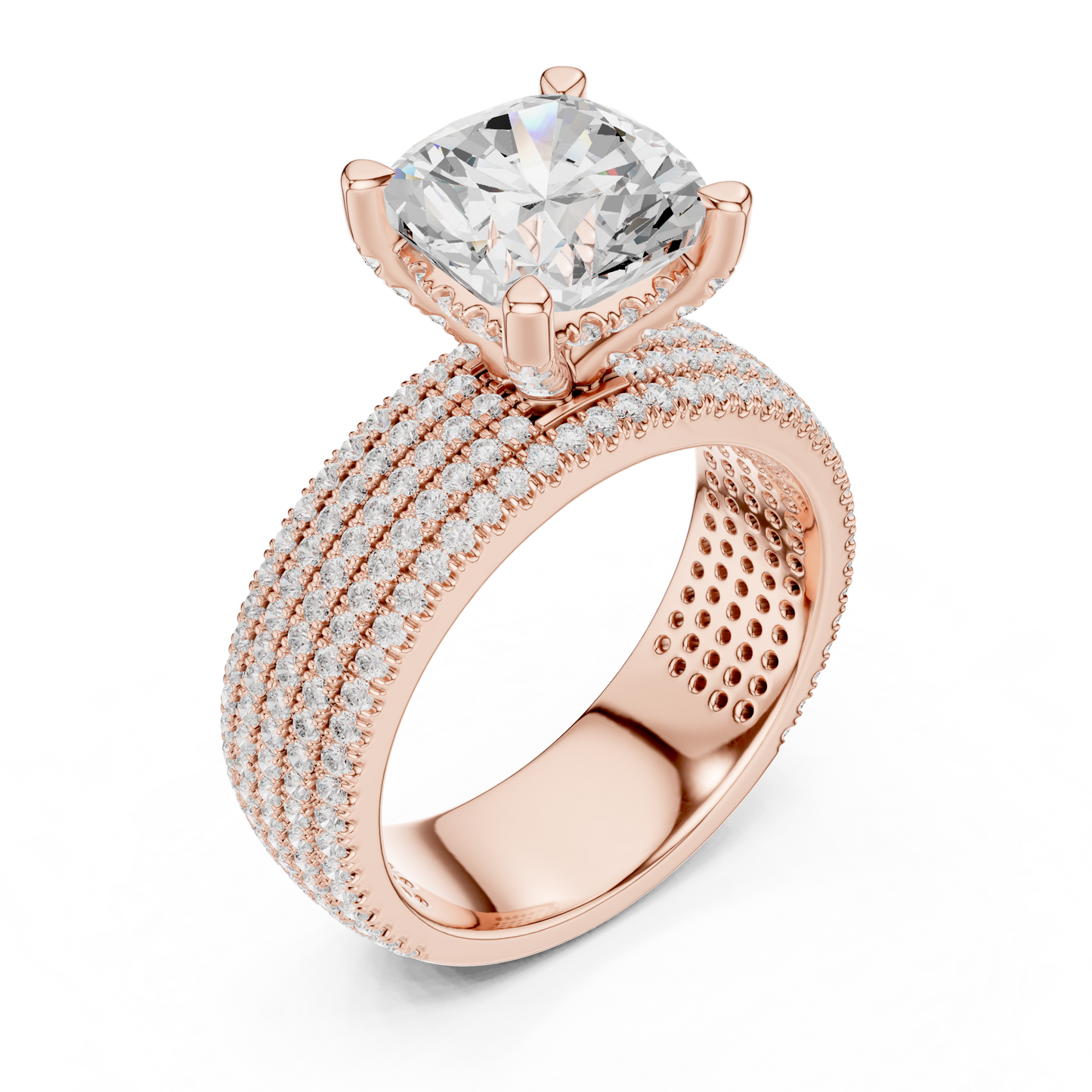 Lab-Grown Diamond Engagement Ring | Modern Timeless Design
