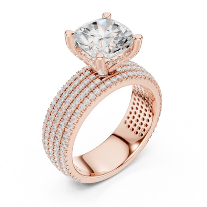 Lab-Grown Diamond Engagement Ring | Modern Timeless Design