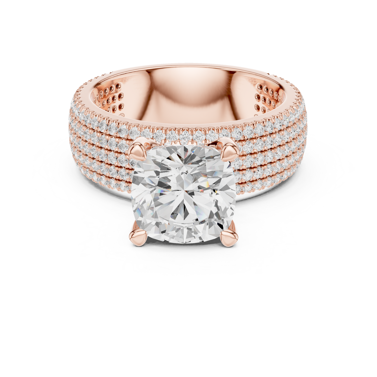 Lab-Grown Diamond Engagement Ring | Modern Timeless Design