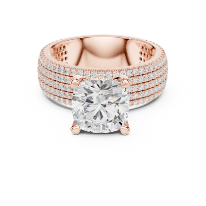 Lab-Grown Diamond Engagement Ring | Modern Timeless Design