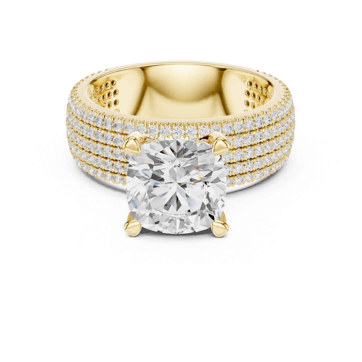 Lab-Grown Diamond Engagement Ring | Modern Timeless Design