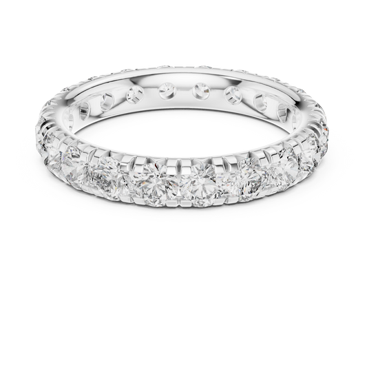 Diamond eternity ring with unbroken line of diamonds in white gold

Full eternity band featuring continuous sparkling diamonds

Elegant women’s eternity ring symbolizing everlasting love