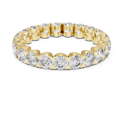 Lab-Grown Diamond Round Eternity Ring