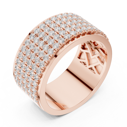 Lab-Grown Diamond Wedding Band Ring