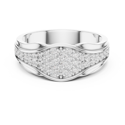 Elegant diamond ring in white gold

Classic women’s diamond ring with brilliant sparkle

Fine jewelry diamond ring for everyday wear