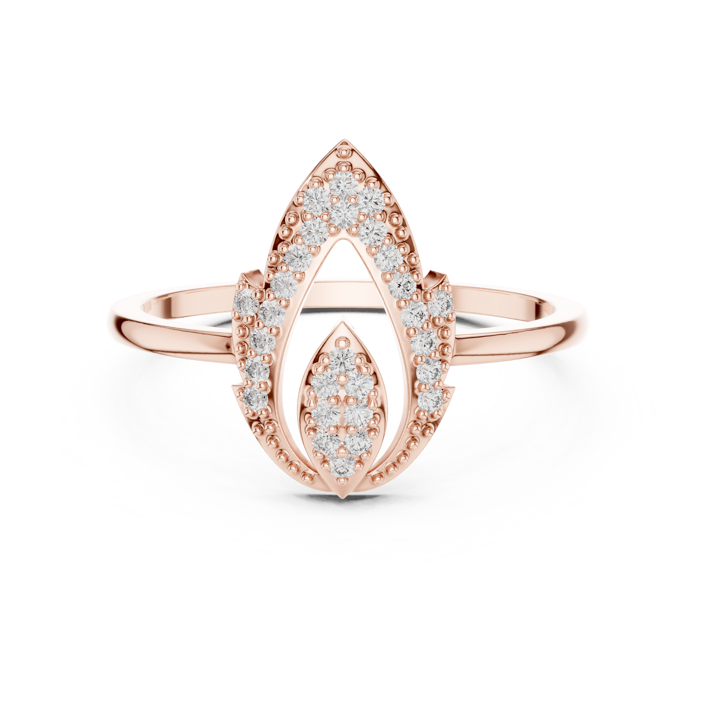 Petal Magic Diamond Ring | Floral-Inspired Timeless Elegance