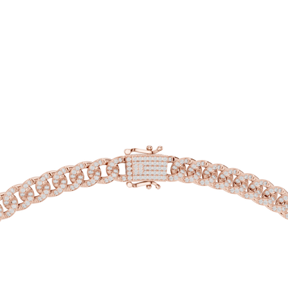 Cuban Link Diamond Necklace | Bold & Luxurious Statement Chain