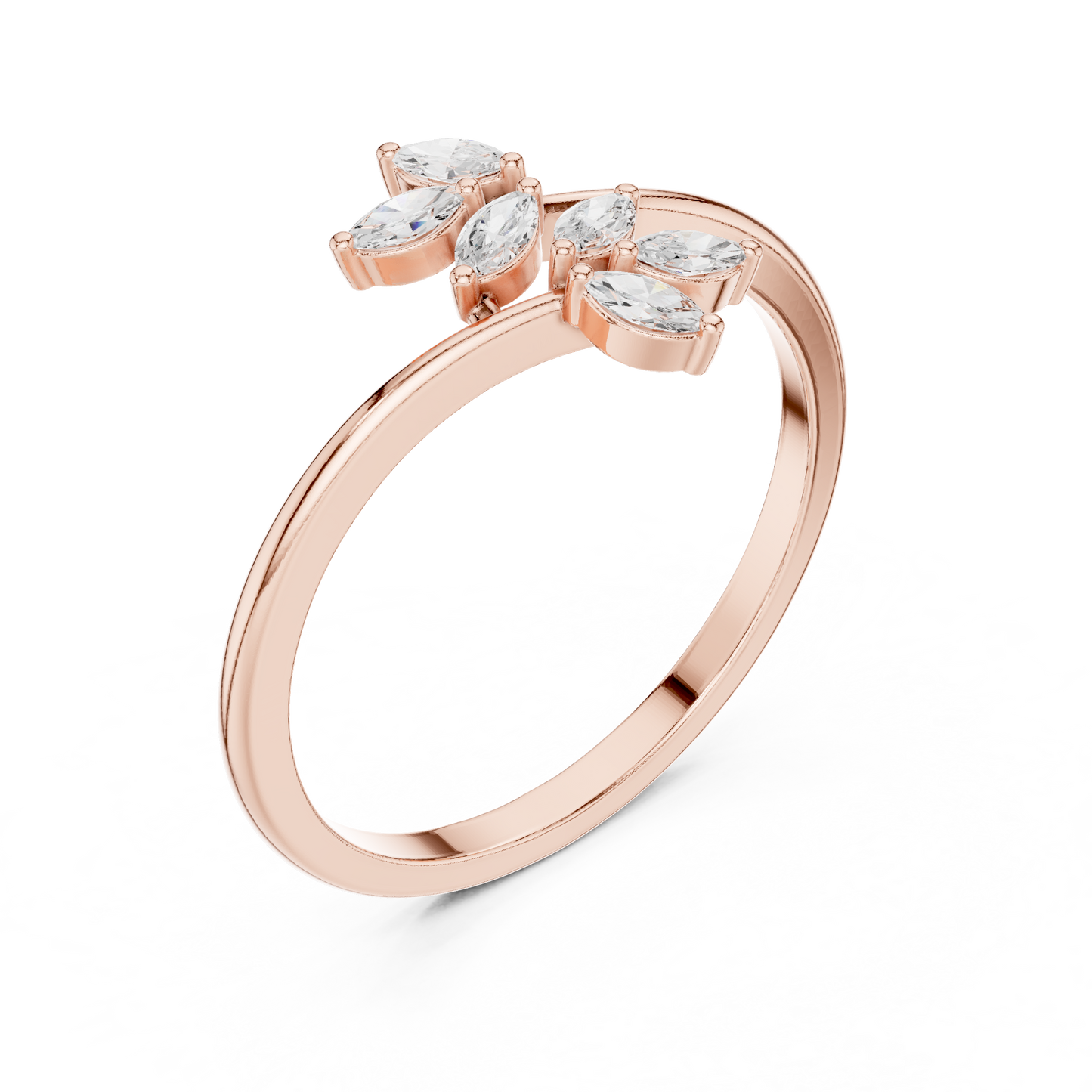 Graff Butterfly Silhouette Open Diamond Ring | Elegant Nature-Inspired Design