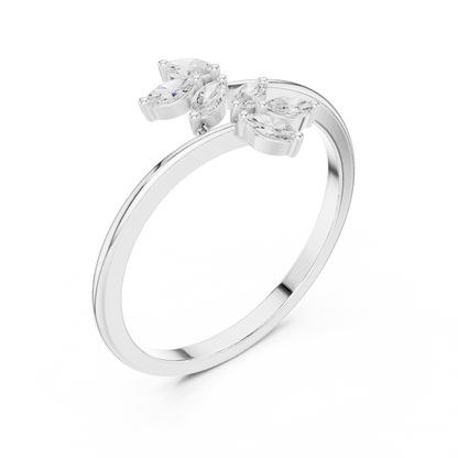 Graff Butterfly Silhouette Open Diamond Ring | Elegant Nature-Inspired Design