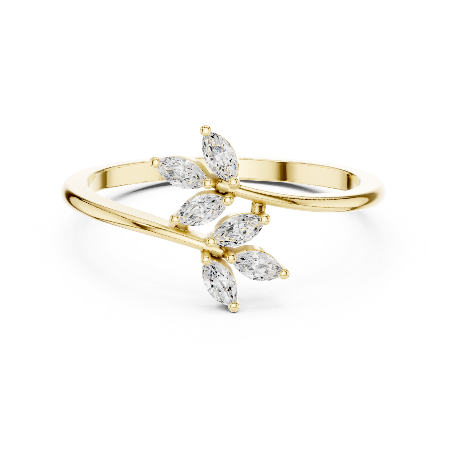 Graff Butterfly Silhouette Open Diamond Ring | Elegant Nature-Inspired Design