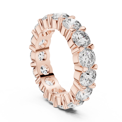 Diamond Eternity Band | Prong & U-Pavé Set Timeless Elegan