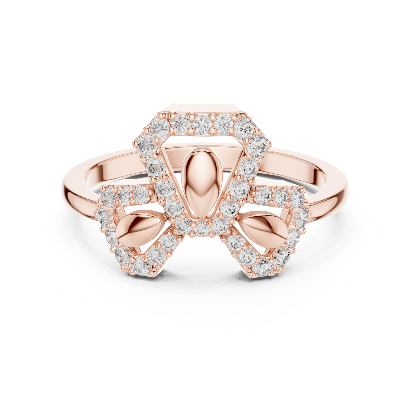 Round Lab-Grown Diamond Ring | Timeless Brilliant Elegance