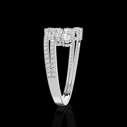 Floral Marquise Stone Statement Ring | Mathisha Jewels
