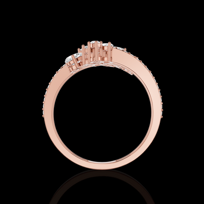Floral Marquise Stone Statement Ring | Mathisha Jewels