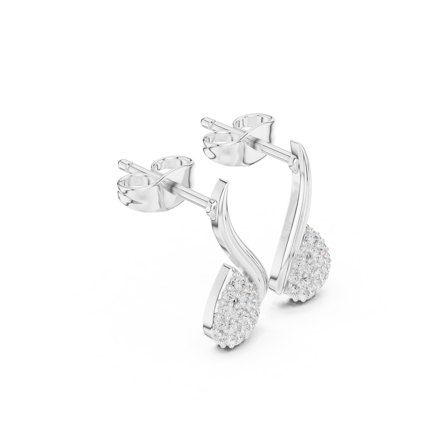 Timeless Diamond Earring Pair | Everyday Luxury