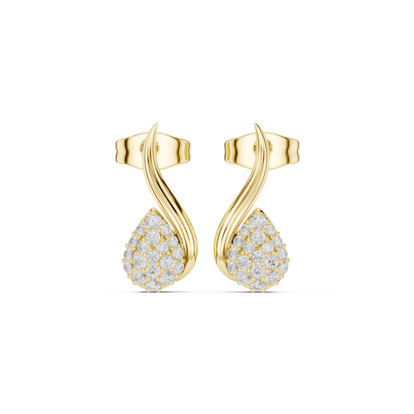 Timeless Diamond Earring Pair | Everyday Luxury