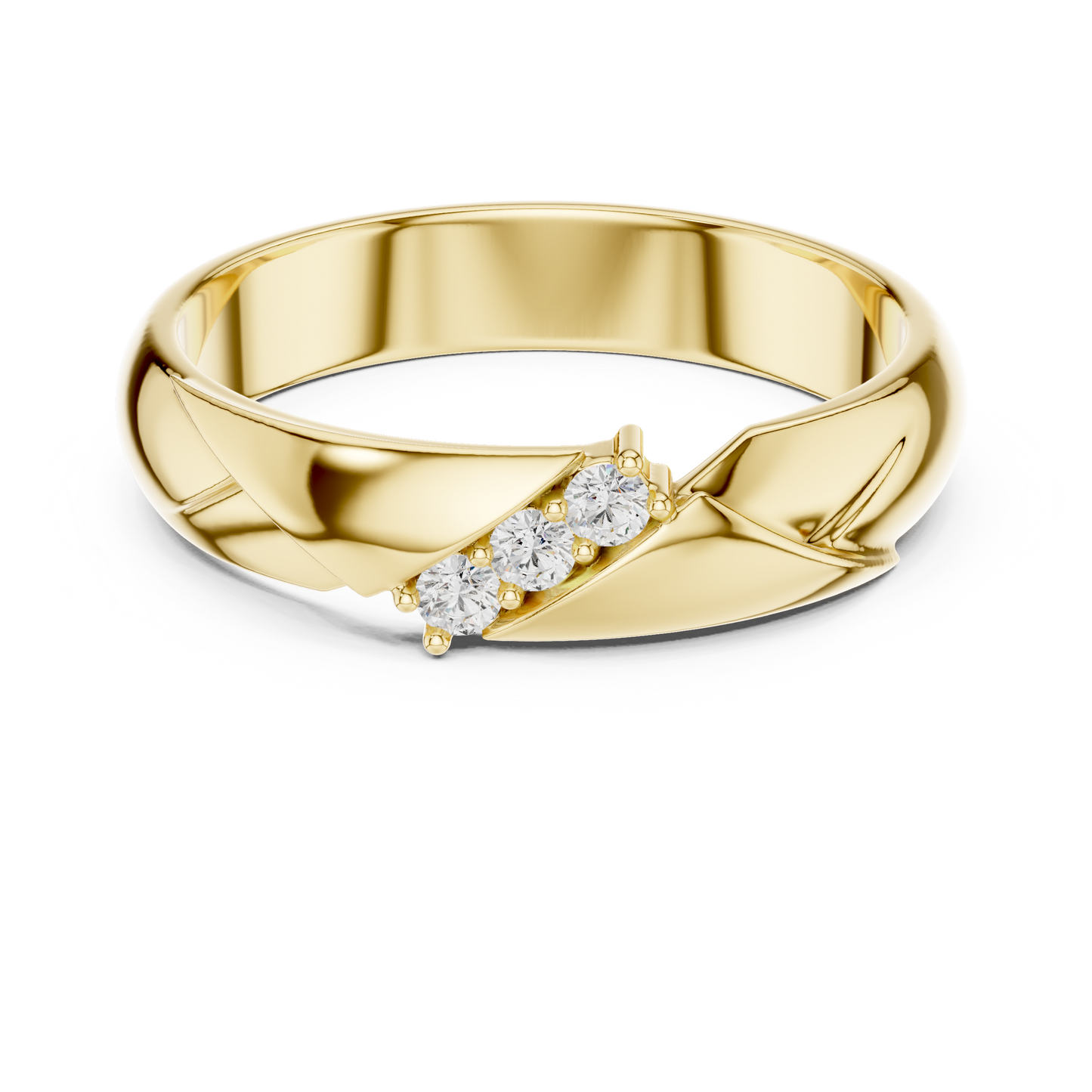 Bond Luxe Diamond Men’s Ring | Power. Precision. Prestige.