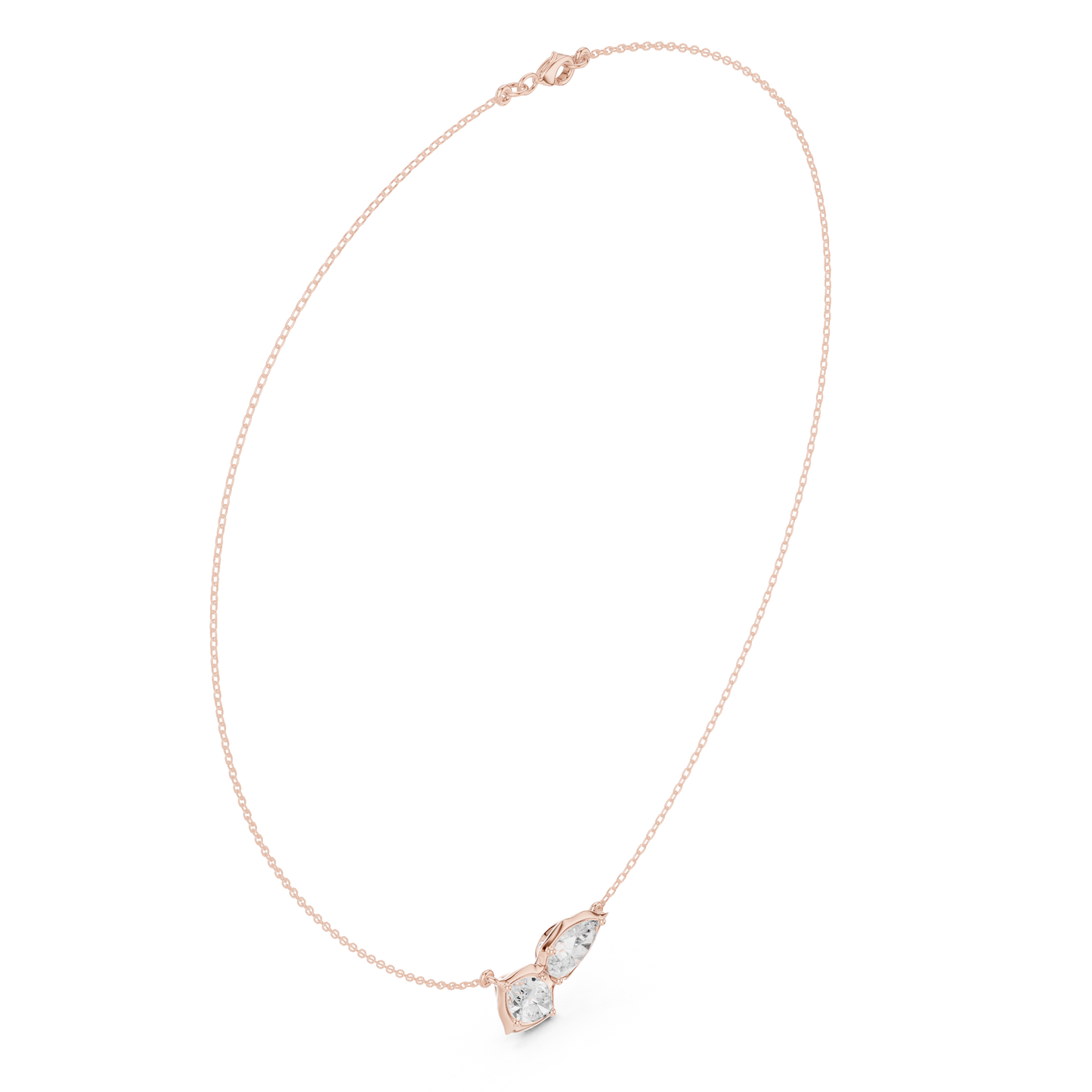 Ornate Leaf Pendant Necklace | Nature-Inspired Elegance