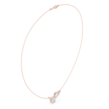 Ornate Leaf Pendant Necklace | Nature-Inspired Elegance