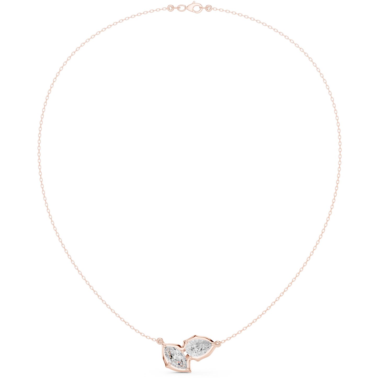 Ornate Leaf Pendant Necklace | Nature-Inspired Elegance