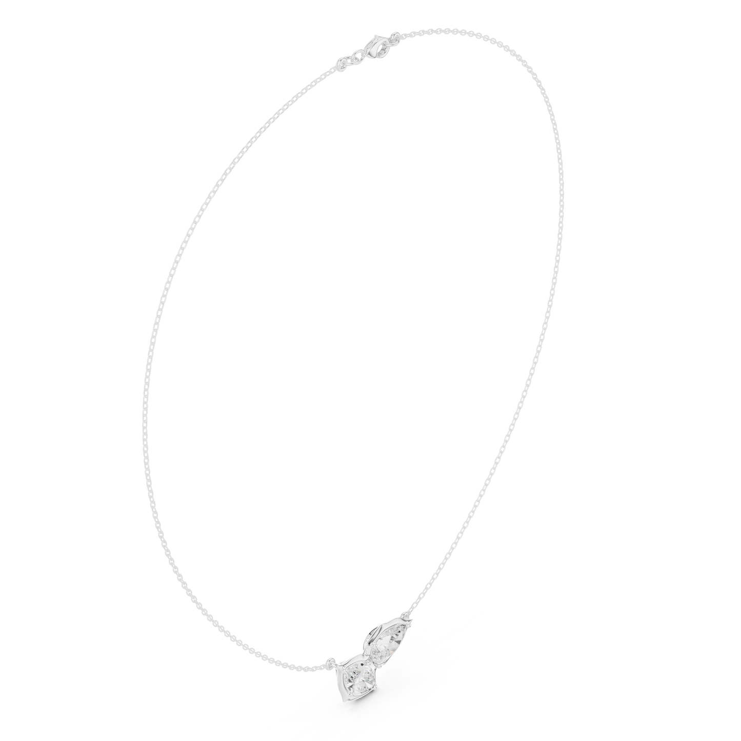 Ornate Leaf Pendant Necklace | Nature-Inspired Elegance