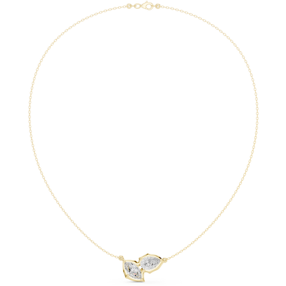 Ornate Leaf Pendant Necklace | Nature-Inspired Elegance