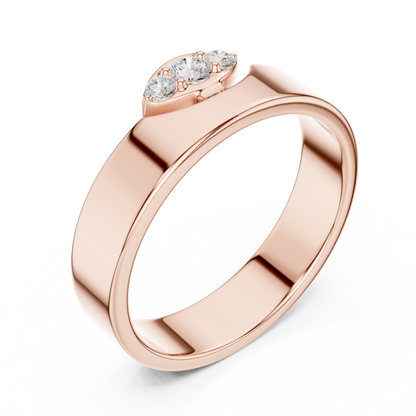 Marquise-Cut Diamond Engagement Ring | Solitaire Center Stone Ring