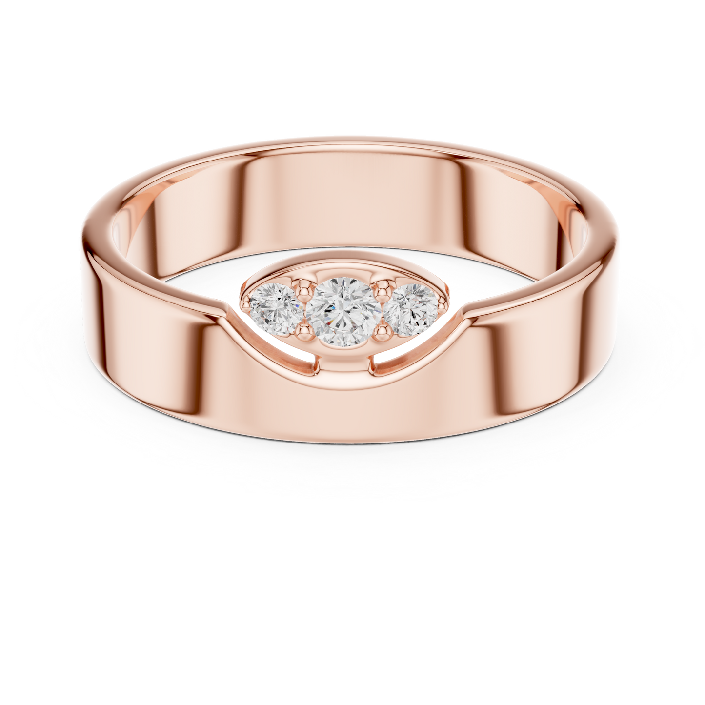 Marquise-Cut Diamond Engagement Ring | Solitaire Center Stone Ring