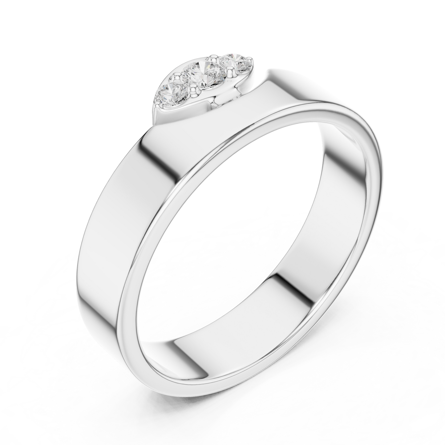 Marquise-Cut Diamond Engagement Ring | Solitaire Center Stone Ring