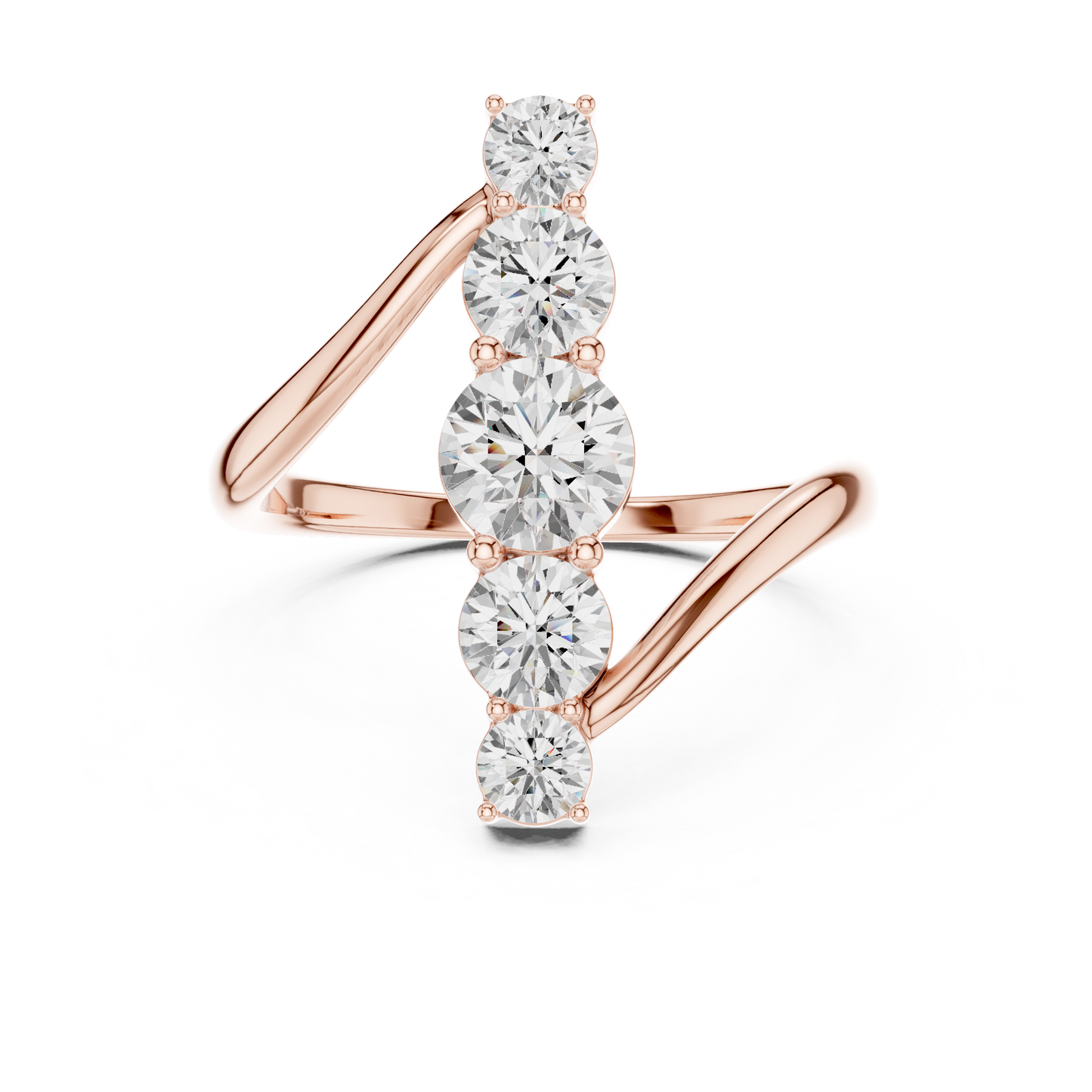 Aspley Seven-Stone Round Diamond Ring | Timeless Elegance