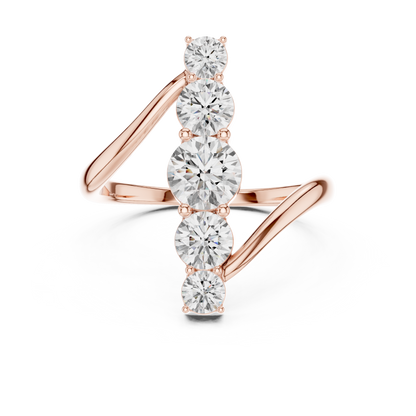 Aspley Seven-Stone Round Diamond Ring | Timeless Elegance