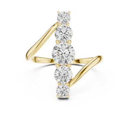 Aspley Seven-Stone Round Diamond Ring | Timeless Elegance