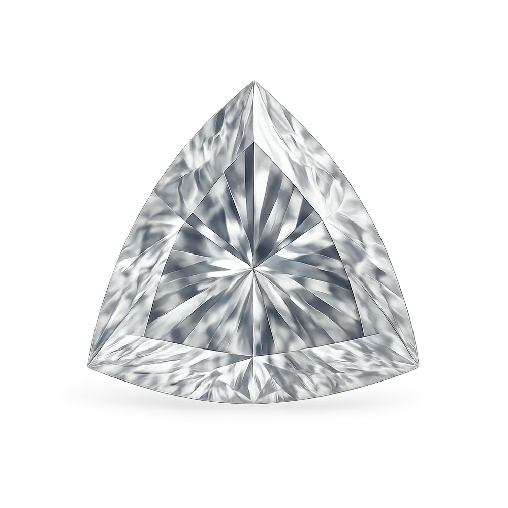 Trillion trilliant cut lab-grown diamond CVD HPHT VVS VS quality