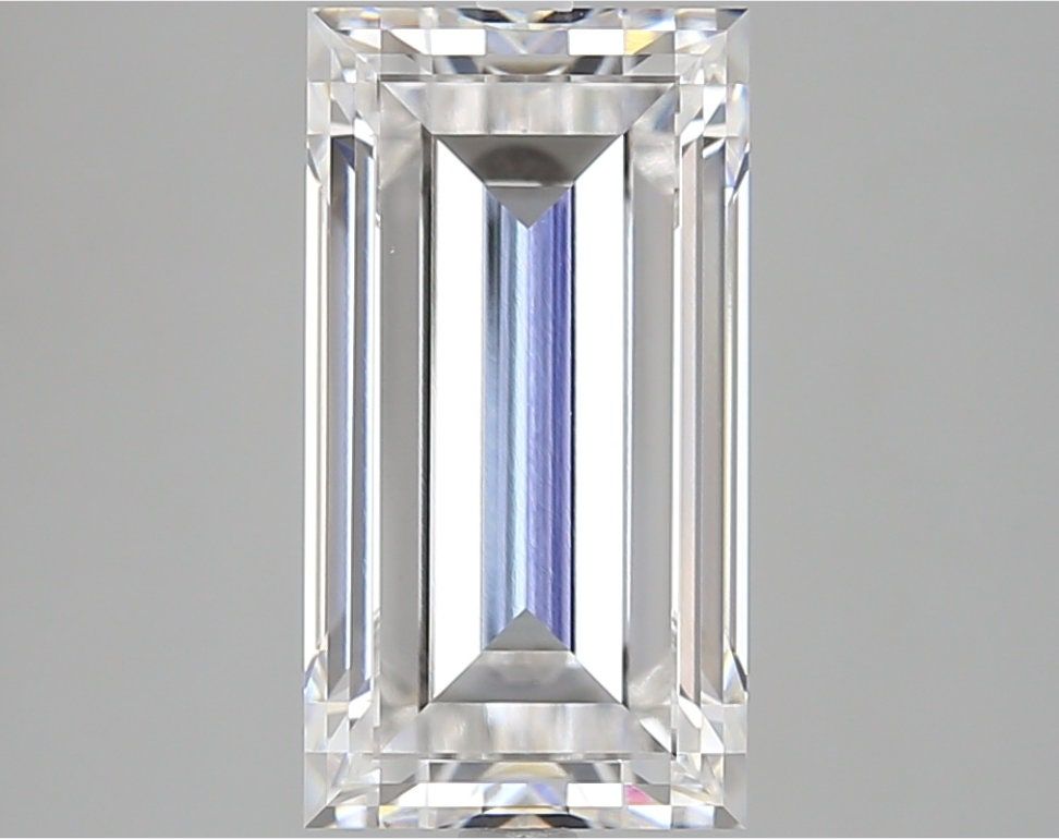 Baguette cut lab-grown diamond CVD HPHT VVS VS quality